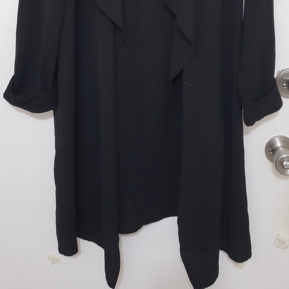 🍄2for20🍄Flowy light cardigan with rolled cuffs - Picture 3 of 6